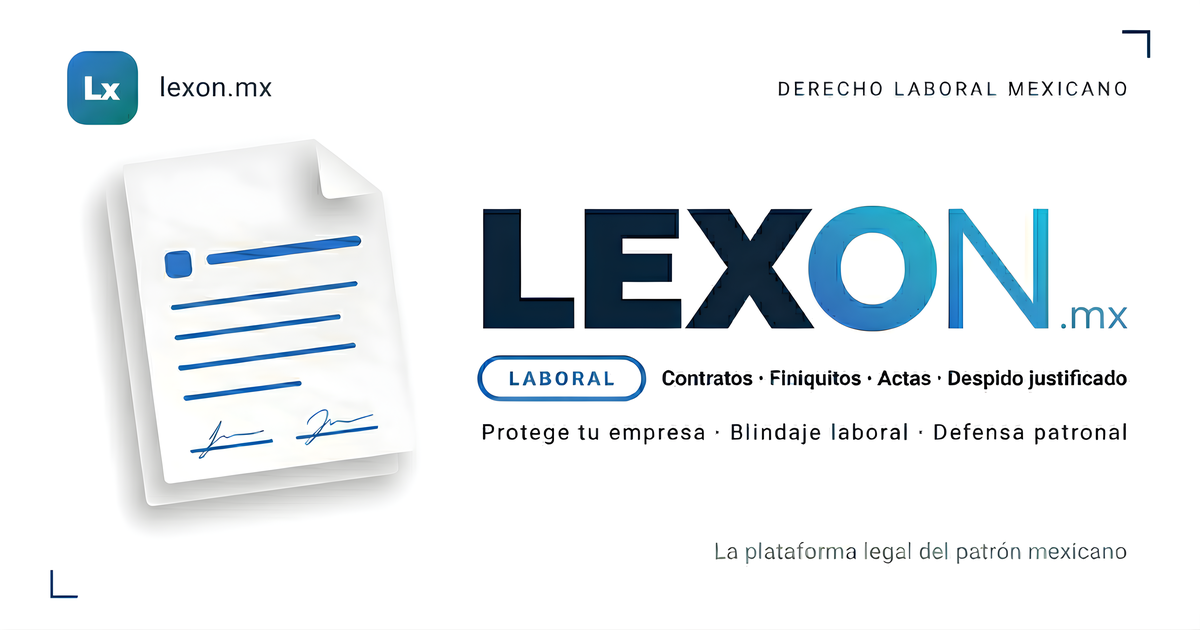 LexOn — Gestión Laboral Inteligente para Empresas en México